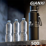 GIANXI Thermos Portable Stainless Steel Thermal Mug Tumbler Vacuum Flasks Cold And Hot And Ice Thermal Water Bottle Car Tea Cup