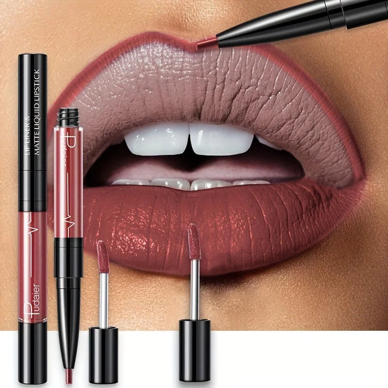 Ultra-Precise Waterproof Lip Liner - Lip Liners with High Pigment, Smooth, Sweatproof, Long-Lasting Wear for Perfect Lip Contour
