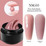 BORN PRETTY 30ml Glitter Pink Hard Jelly Nail Extension Gel Nail Polish Milky White Clear Color Soak Off UV Construction Gel