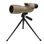 HD 25-75x60 Spotting Scope for Target Shooting with Carrying Pouch BAK4 Monocular Telescope FMC Lens for Hunting Birdwatching