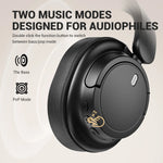 Oneodio SuperEQ V16 Wireless Headphones Bluetooth 5.3 Over Ear Headset With Mic Bass/Pop Mode Hi-Res Foldable Headphones 90H
