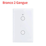 Tuya WiFi Touch Wall Smart Switch 1/2/3 Gang Light Switch Without Neutral Line Smart Life APP Control Support Alexa Google Home