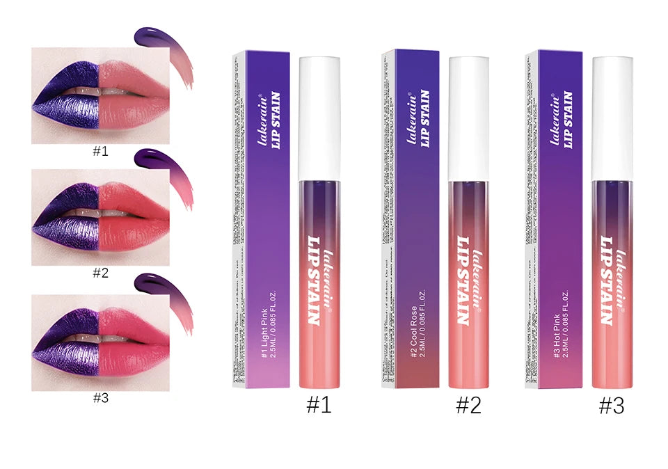 3pcs/set Lip Stain Peel Off And Reveal Long Lasting Waterproof Pink Lip Tint Transfer Proof Natural Lip Stain Tear Off Lip Gloss