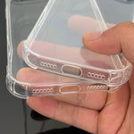Transparent Phone Case High Definition Shockproof Corner Protection Phone Covers for IPhone 17 ProMax/17 Air/17 Pro/17