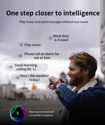 AK75 Smart Watch Flashlight 1.9inch Men Outdoors Sports Fitness Tracker 700mah Large Battery BT Calling LED Light Smartwatch