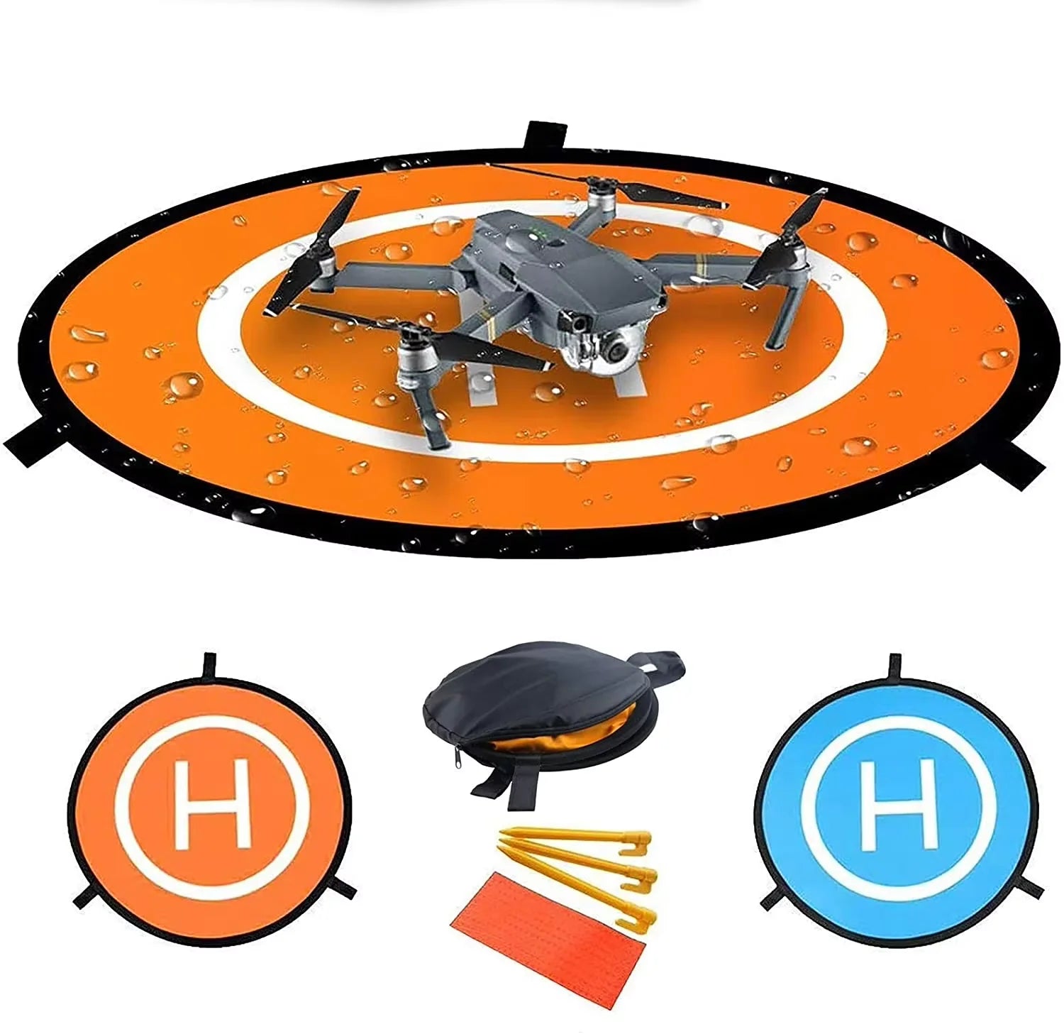 75/55/90/110cm Foldable Drone Landing Pad For DJI Mini 4 Pro Drone Pad For FIMI X8 MINI V2 /Mini 3 Pro Drone Accessories