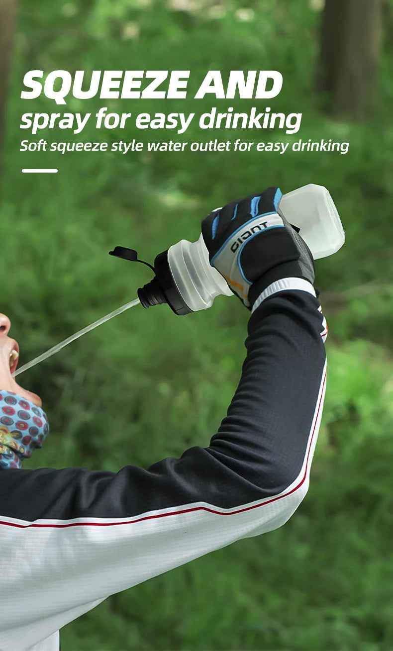 X-TIGER MTB Road Cycling Water Bottle 650ML Leak-proof Bicycle Squeeze Water Bottle for Long-distance Cycling Outdoor Sports Por
