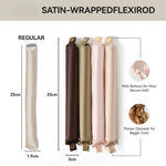 Heatless Hair Curler No Heat Hair Rollers Satin Curling Rod Headband Soft Curlers Sleeping Lazy Curls Flexi Rods Styling Tools