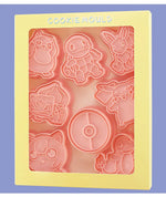New 6pcs/Set Pokemon Figures Cookie Cutters Cartoon DIY Bakery Mold Biscuit Press Stamp Embosser Sugar Pasty Cake Mould Toys