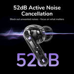 UGREEN LCD Full Color Smart Screen Wireless TWS Bluetooth Earphones Earbuds 52dB Active Noise Cancelling ANC In Ear Headphones