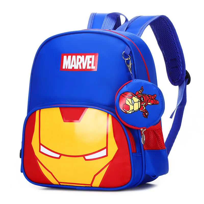 New Children School Bag Boys Girls Spider Man Cartoon Kindergarten Schoolbags Kids Orthopedic Backpacks 4-13 Year