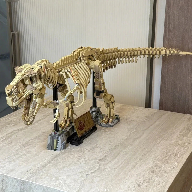 3145pieces Dinosaur Park Fossils Building Blocks Set Adults Assembled Bricks Model Toy Birthday Gifts Compatible With Set 76968