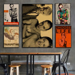 Popular Famous Classic Movies Trainspotting Classic Movie Poster Posters Home Room Bar Cafe Decor Art Wall Painting Picture