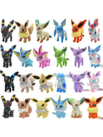Kawaii Mimikyu Eevee Evolution Plush Set – Umbreon, Sylveon, Vaporeon & More – 9pcs Pokémon Peluche Dolls