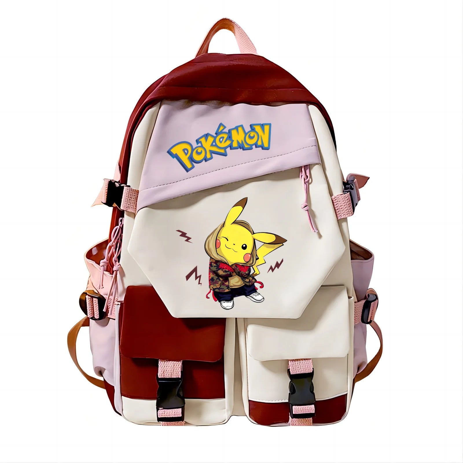 Pokémon Backpack for Kids & Teens – Large Capacity School & Travel Laptop Bag
