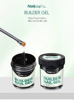 Nailpop Professional Builder Gel UV Hard Gel for Nail Strengthen Quick Building Long Lasting Soak Off Extension Gel 30/100g