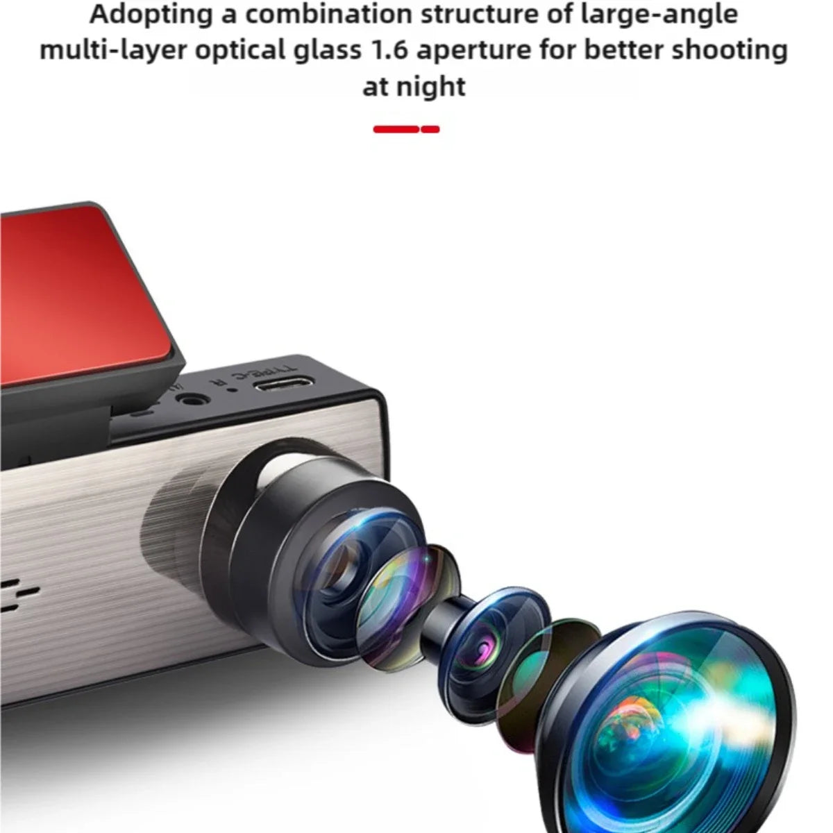 4K HD Dual Lens Dash Cam Car DashCam 3.16 IPS Screen 2K 1080P Camera Recording WiFi GPS Parking Monitoring ADAS Loop Recording