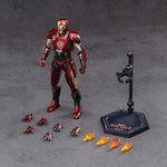 ZD Toys Iron Man MK15 MK16 War Machine MK2 Action Figure Iron Man Mk47 MK35 Red Snapper 1/10 Scale Iron Man Collections Gift