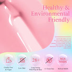 MEET ACROSS 12Pcs Gel Nail Polish Set 7.3ml Pink Blue Neon Macaron Color for Nails UV Gel LED Nail Art  Varnish Manicure Kit