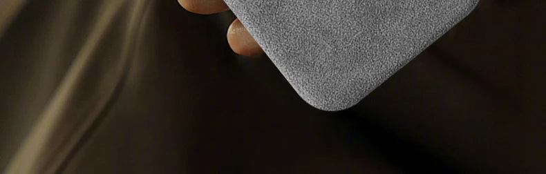 Premium Genuine Italy Imported Alcantara Magnetic Case for iPhone 17Pro 17Air 17 Pro Max with MagSafe Business Soft Touch Cover