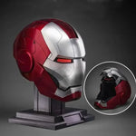 1/1 Iron Mk5 Man The Avengers Helmet Wearable And Transformable Voice-Activated Electric Opening Closing Collection Decoration