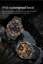 Xiaomi 760mAh Large Battery Outdoor Smart Watch Men 1.85 inch HD Screen GPS Compass Bluetooth Call IP68 Waterproof Smartwatch