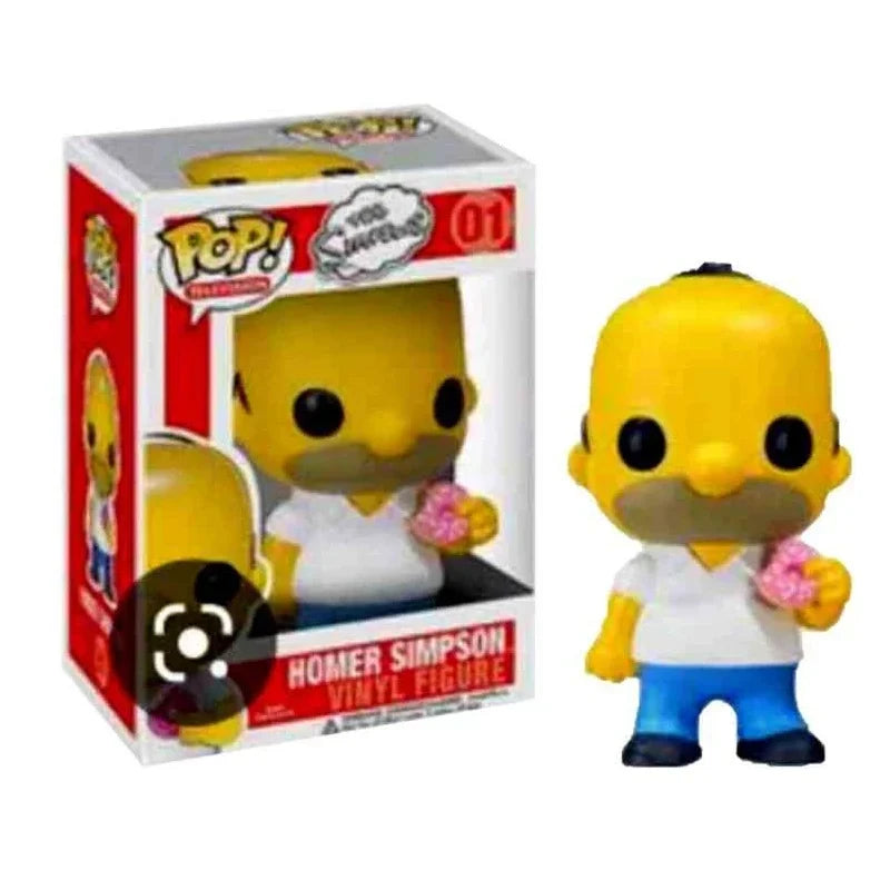 New The Simpsons New Arrival Vinyl Action Figure Painting Toy decorations Decorate children's favorite hand-done gifts