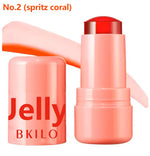 Jelly Blush Lip Gloss Face Blusher Moisturising Shading Lipstick Cheek Tint Lasting Lipgloss Original Makeup Blush Palette