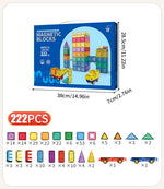 Magnetic Tiles for Kids Ages 3-5 4-8 Magnet Toys for 3 4 5 6 7 8+ Year Old Boys Girls Toddlers Magnetic Building Blocks Preschoo