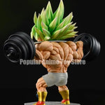 6.3in/16cm Anime Dragon Ball Z Broly Figure Pvc Action Figures Fitness Broly Figurine Gk Statue Collection Model Toys