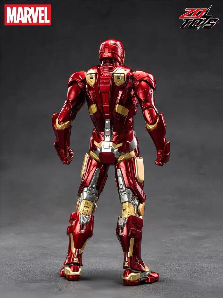 Original ZD Marvel Toys 1:10 Iron Man Mark9 Mark IX action figure War armor Collect models