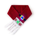 Christmas LED Scarf - Knitted Multicolor Light-Up Scarf for Kids and Adults