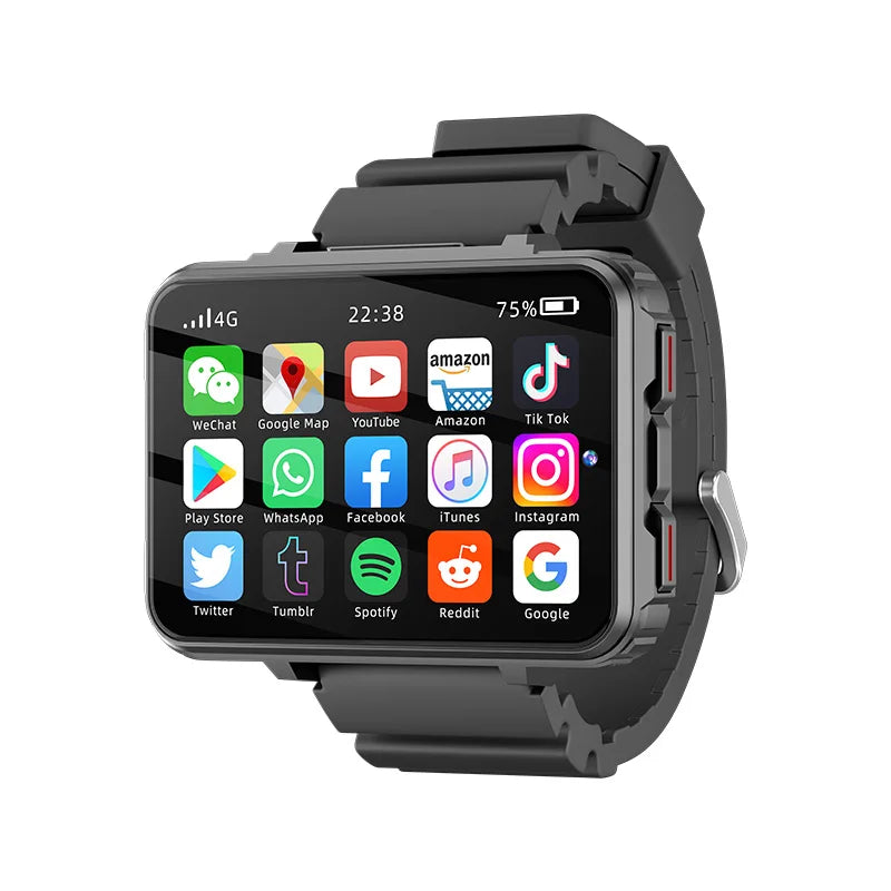 4G LTE Android Smartwatch 2025 Connected Watch Man Sim Card Phone Mobile 2.4 Inch 1.4GHz Electronics Smart Watch New In Global