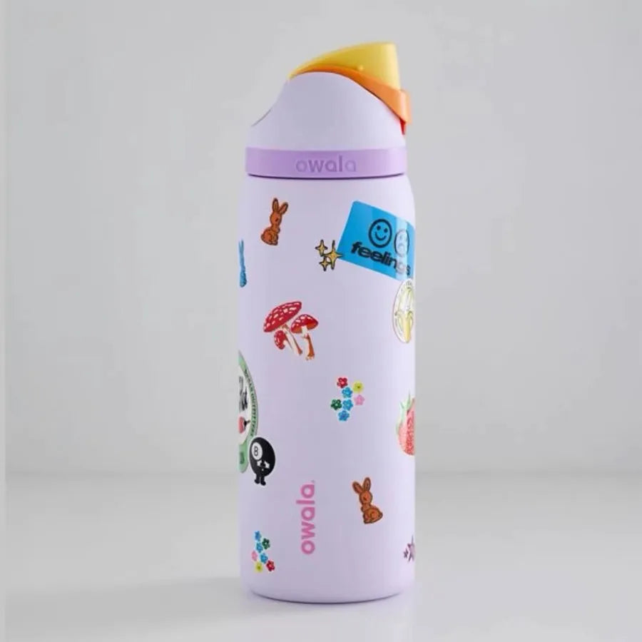 Owala 24OZ/32OZ Stainless Steel Vacuum Insulated Sports Water Bottle, Perfect Companion for Your Outdoor Adventure