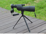 25-75x60 HD Spotting Scope Powerful Monocular Zoom Telescope Prism Waterproof for Birdwatching Target Shooting Camping