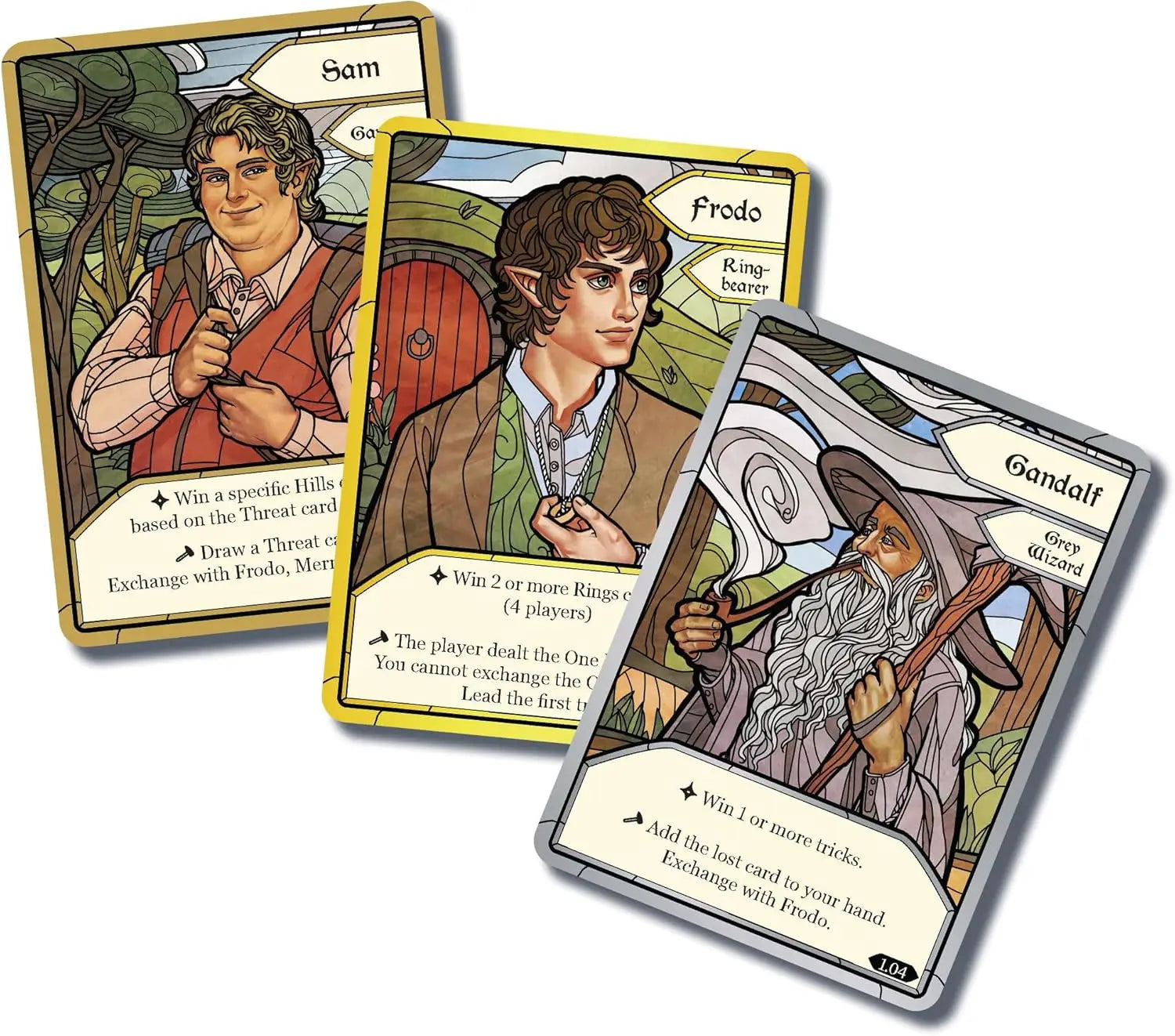 The Fellowship of the Ring: Trick-Taking Game | Cooperative Card Game | Ages 14+ | 1-4 Players | 20+ Minutes Playing Time