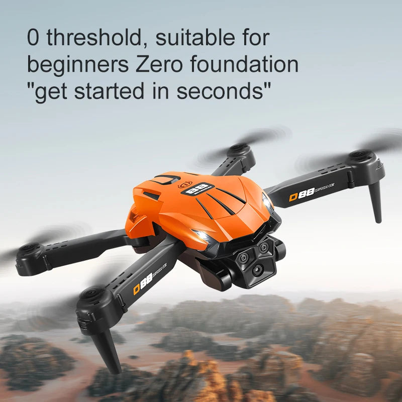 Xiaomi D88 Drone HD 8K Dual Camera Professional Aerial Photography Optical Flow Hovering Gesture Shooting Folding Quadcopter ﻿