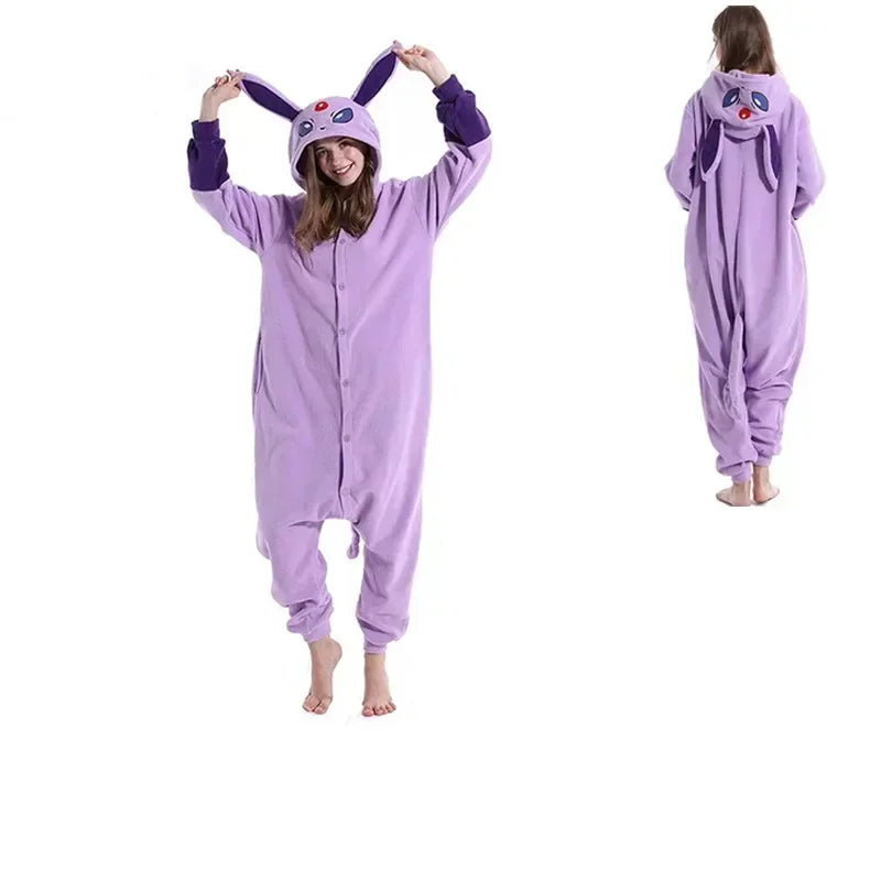 Pokémon Kigurumi Onesie – Snorlax, Gengar, Umbreon & More | Premium Cosplay Pajama Suit (Adult Edition)