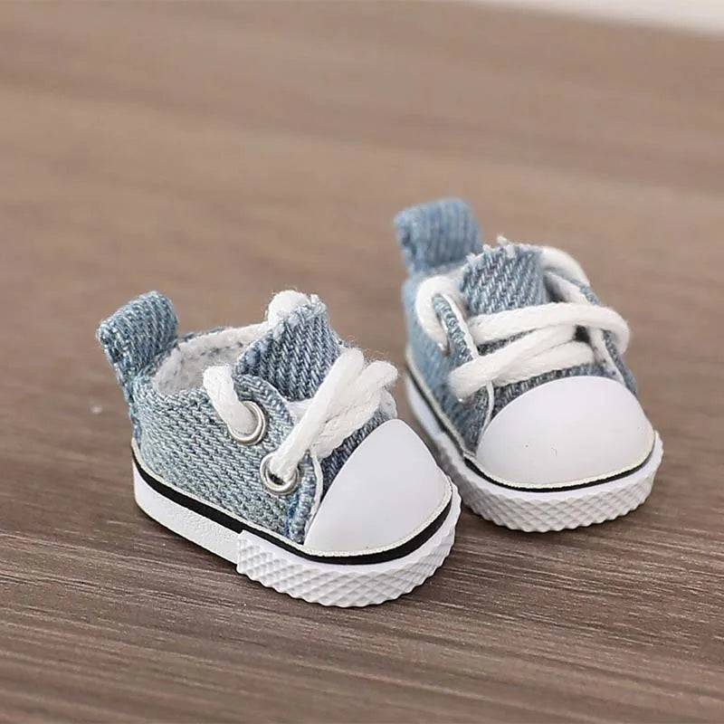 For LABUBU Leather Shoes Suitable for 17cm Cotton Dolls Shoes Boots Toys Casual Sports Shoes Dolls Accessories DIY Doll Toys