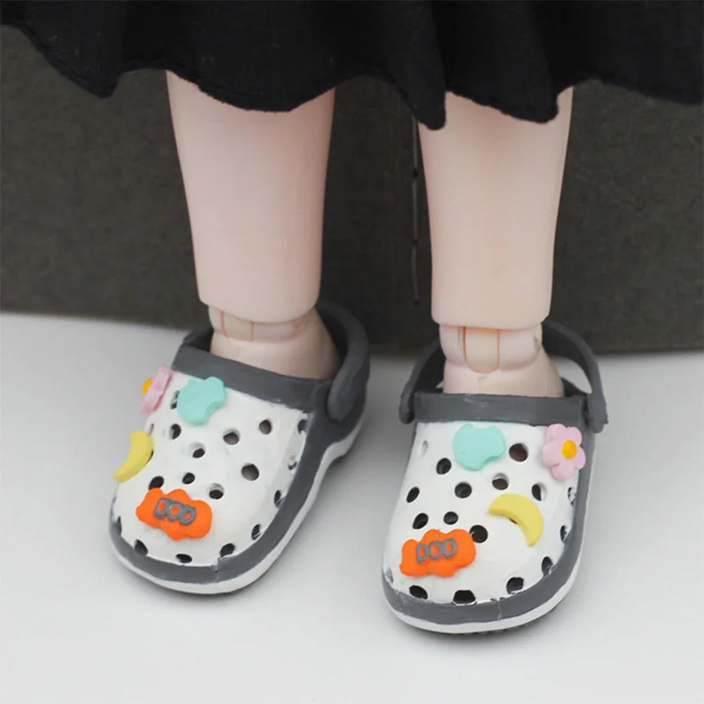 For LABUBU 3.0 Slipper Shoes Suitable for 17cm Cotton Dolls Shoes Boots Toys Casual Sports Shoes Dolls Accessories DIY Doll Toys