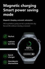 HT32 Smart Watch AMOLED Men Watch 5 Pro NFC Compass 1GB ROM Local Music Album E-Book Heart Rate Sport Smartwatch for Android IOS