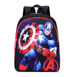 Disney Marvel Series Backpack Boy's Primary School Schoolbag Double-layer Cartoon Spider-Man Backpack For Boys Gift