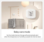 Smart WiFi/Zigbee Temperature and Humidity Sensor Indoor Hygrometer Thermometer with LCD Display Support Home Assistant Zigbee2m