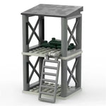 WW2 Army Military Base Model Building Kits Boys Toys Gifts Army Supplies Military Construction Building Blocks Sets