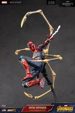 ZD Toy Spider Man No Way Home Marvel legends 1/10 Peter Parker Gold Black Red Model Action Figure Adult Collectible Toy