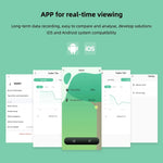 Tuya Zigbee Soil Sensor Humidity Temperature Moisture Detector Smart Life Home Assistant Real Time Monitor for Plant Garden