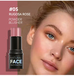 Face Pearl Stone Highlighter Stick Contour Shading Lasting Cheek Stereoscopic Brightening Skin Blush Illuminator Makeup Cosmetic