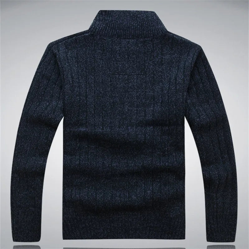 Sweater Male Wool Cotton Cardigan Autumn Men's Winter Sweater  Kint Wear Knitwear Coats Clothing