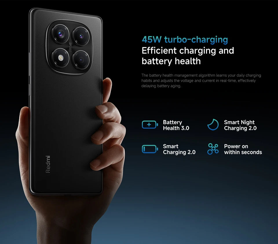 Global Version Xiaomi Redmi Note 14 Pro 4G Smartphone 200MP AI Camera MediaTek Helio G100-Ultra 6.67