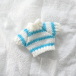 For Labubu'S Clothes Striped sweater outfit Match with hat pendant  Can match according to your preferences Labubu Accessories